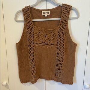 Anthropologie Pepin Crotched Tank